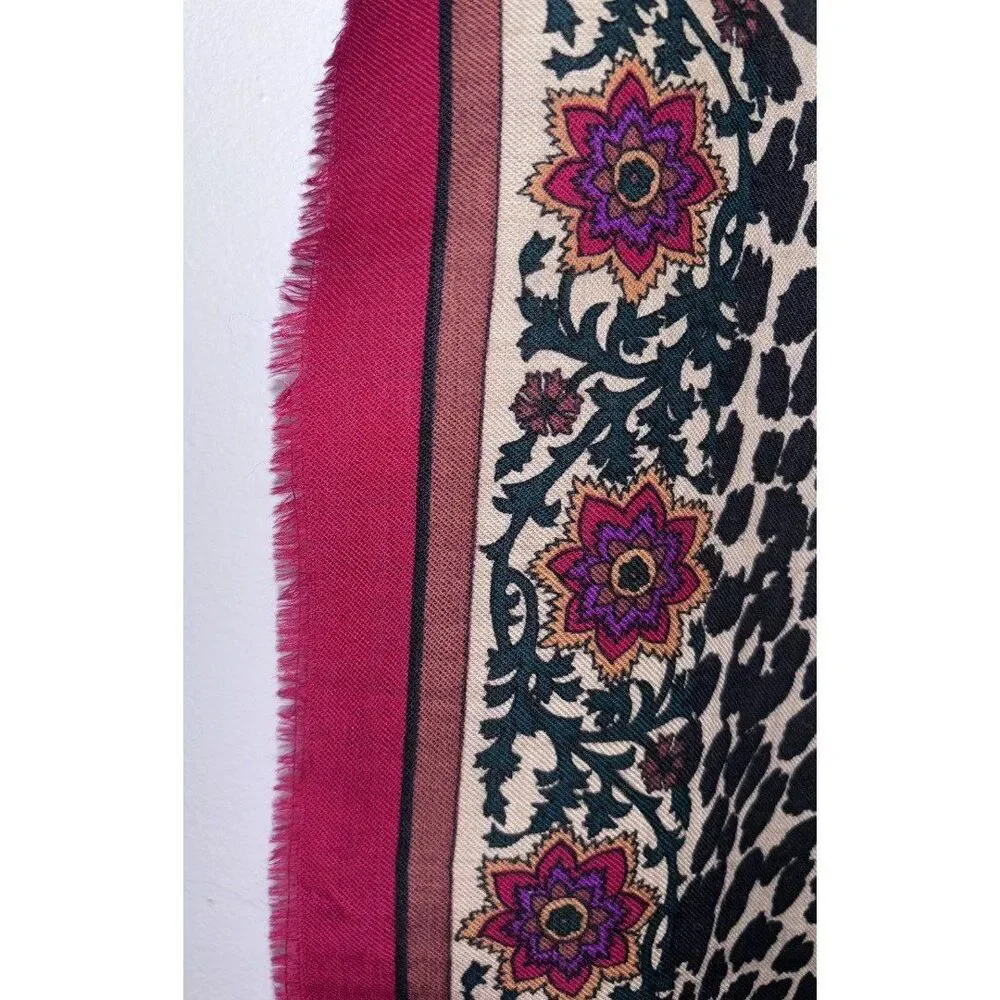 Vintage wool cheetah